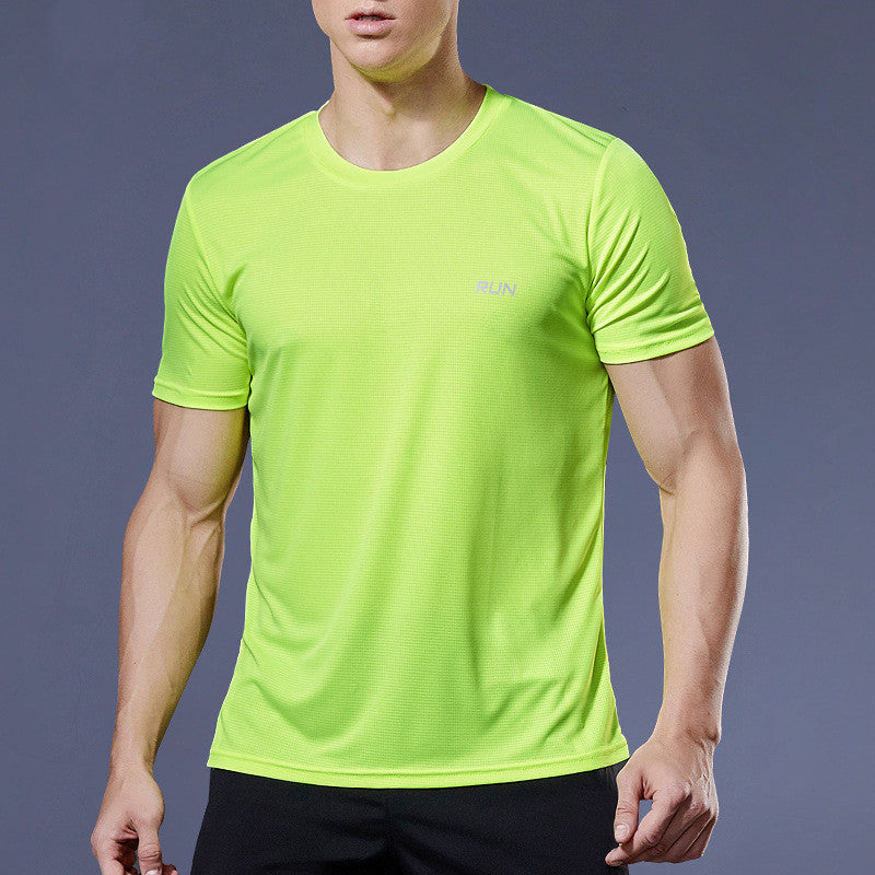 Summer Sports T-shirt Men's Quick-drying Clothes Thin Section