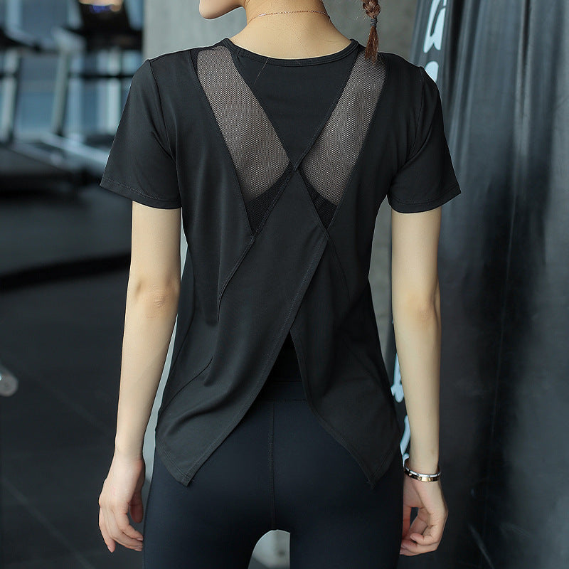 Mesh Professional High-end Internet Celebrity Quick-drying Athletic Short Sleeve