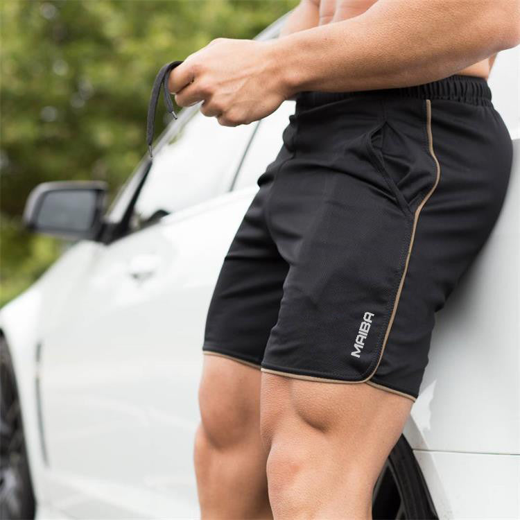 New Fitness Summer Thin Training Quarter Pants