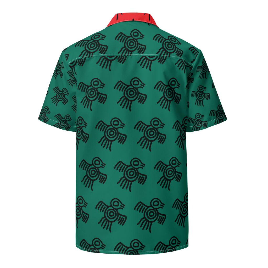 Unisex button shirt - Corazón, Sangre, Cacao.
