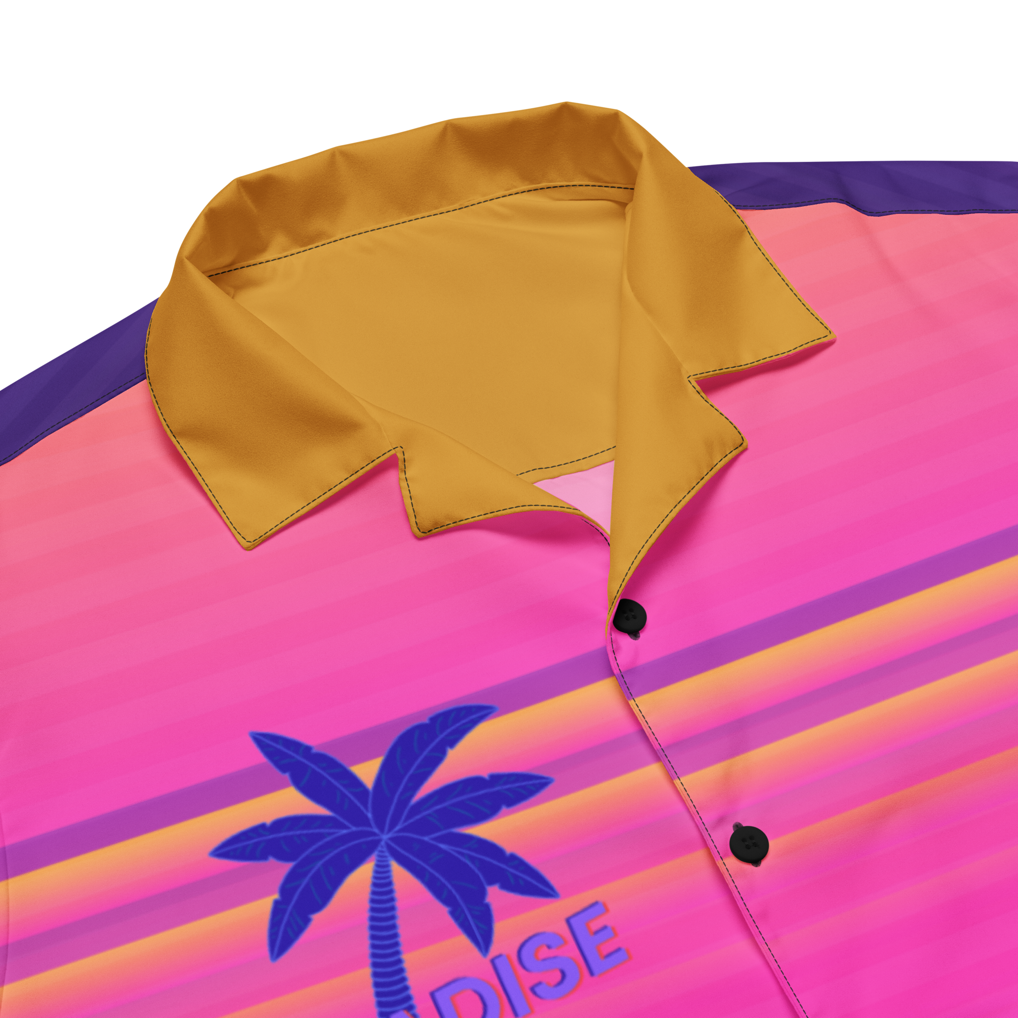 Unisex button shirt - Paradise