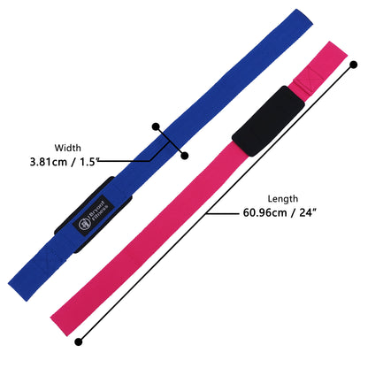 1 Pair Gym Lifting Straps Fitness gloves Anti-slip Hand