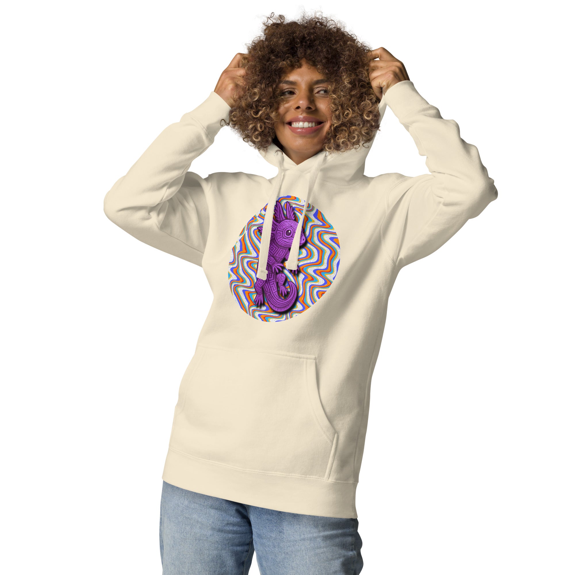 Unisex Hoodie - AXOLOTL
