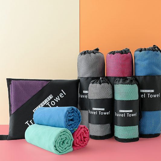 Double-sided Velvet Quick-drying Microfiber Portable Towel