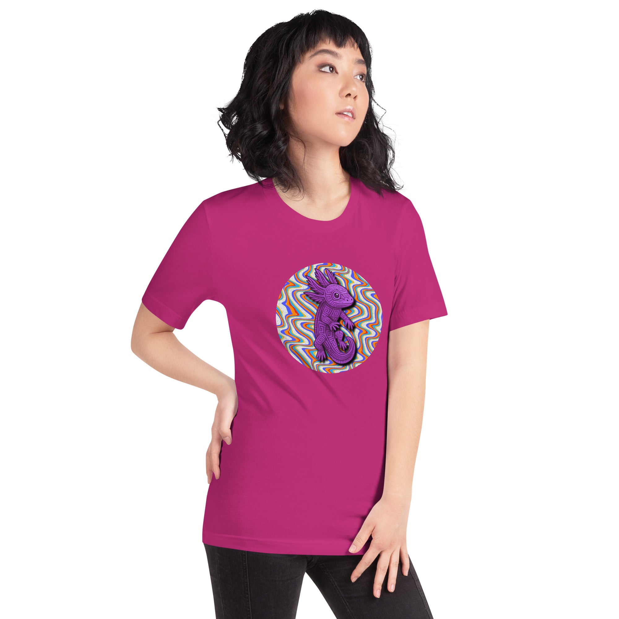 Unisex t-shirt - AXOLOTL