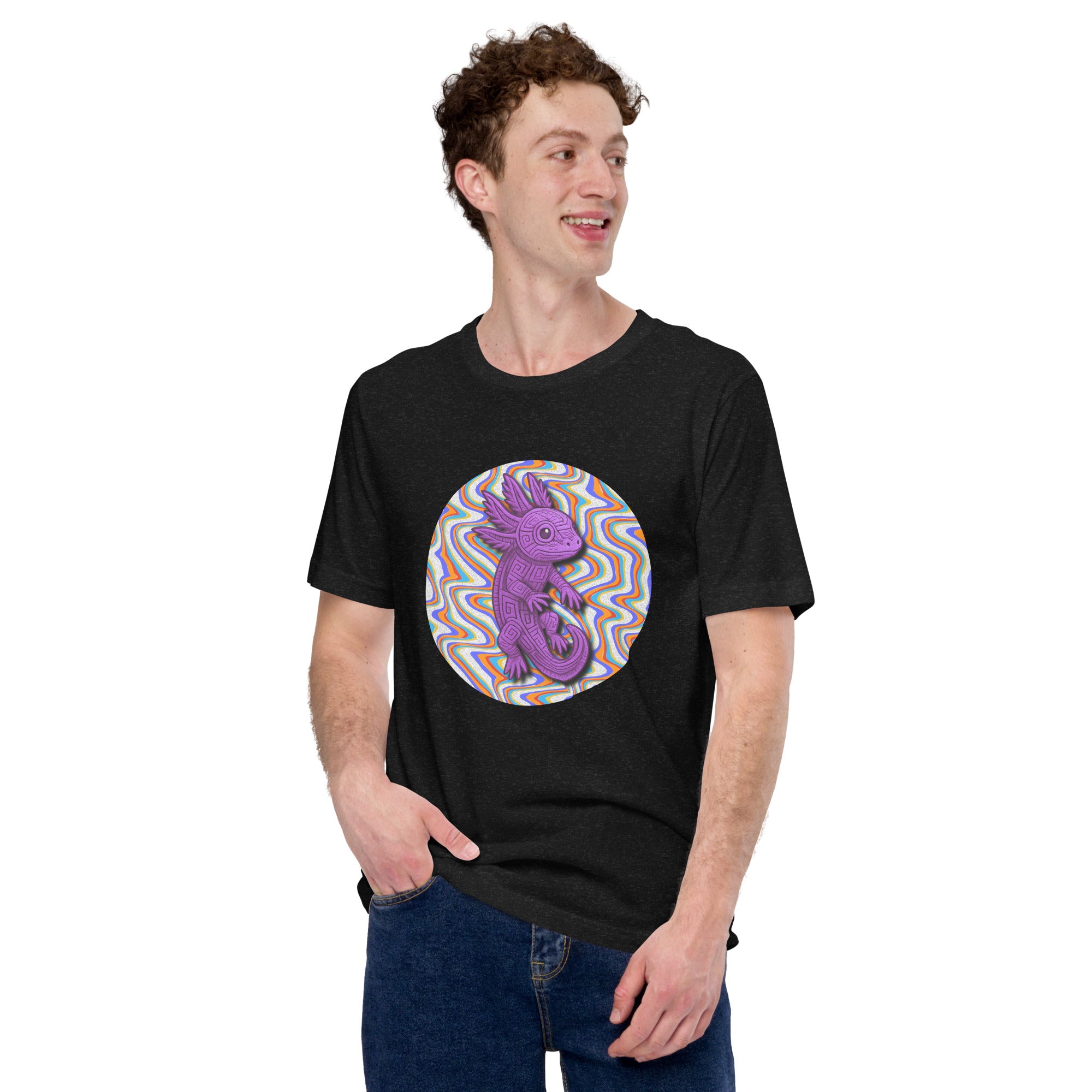 Unisex t-shirt - AXOLOTL