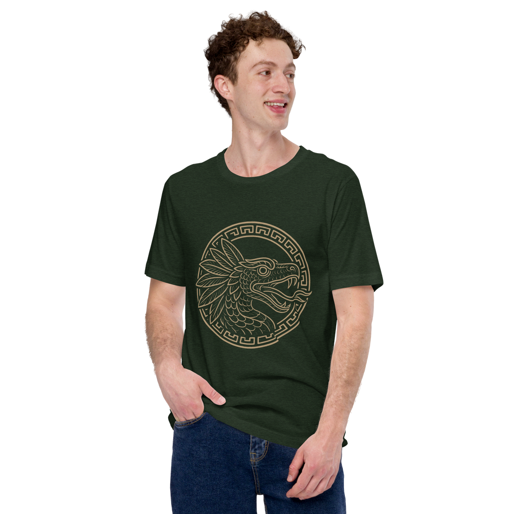 Unisex t-shirt - QUETZALCOATL