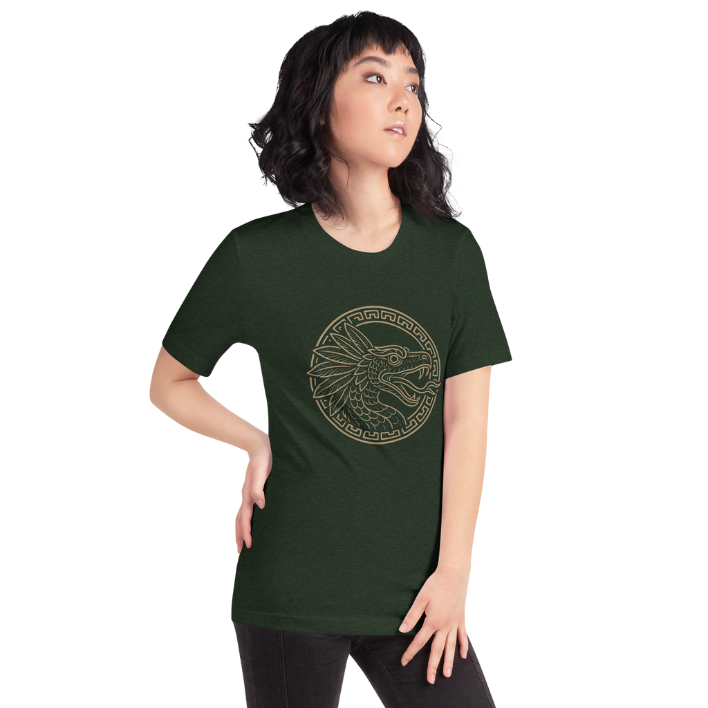 Unisex t-shirt - QUETZALCOATL