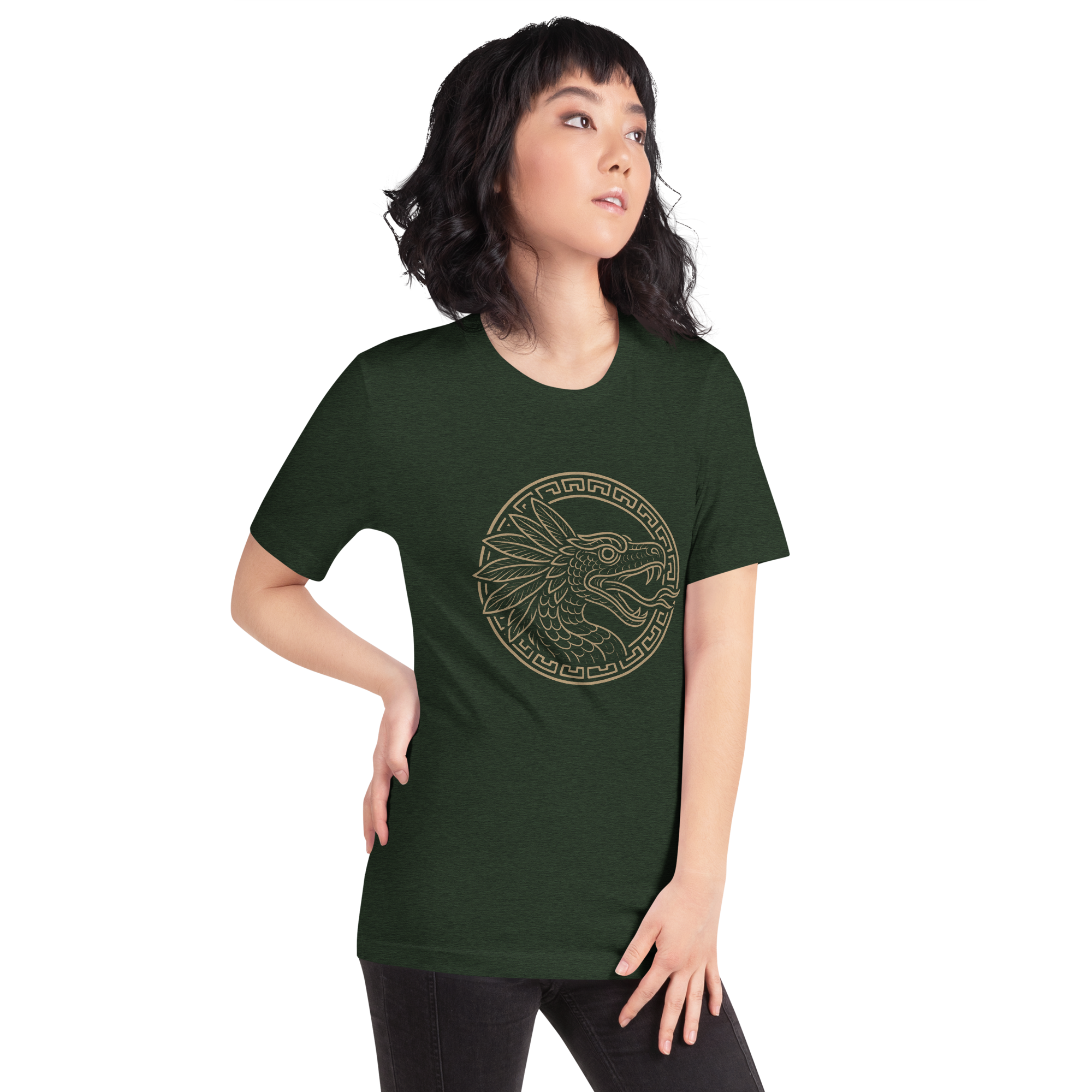 Unisex t-shirt - QUETZALCOATL