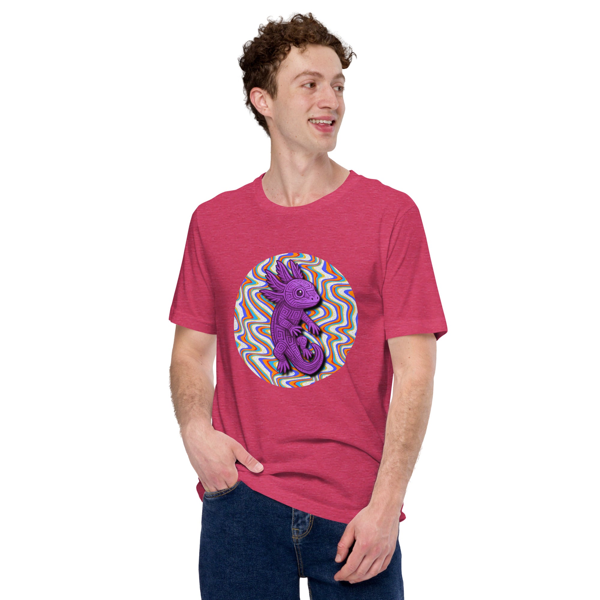 Unisex t-shirt - AXOLOTL