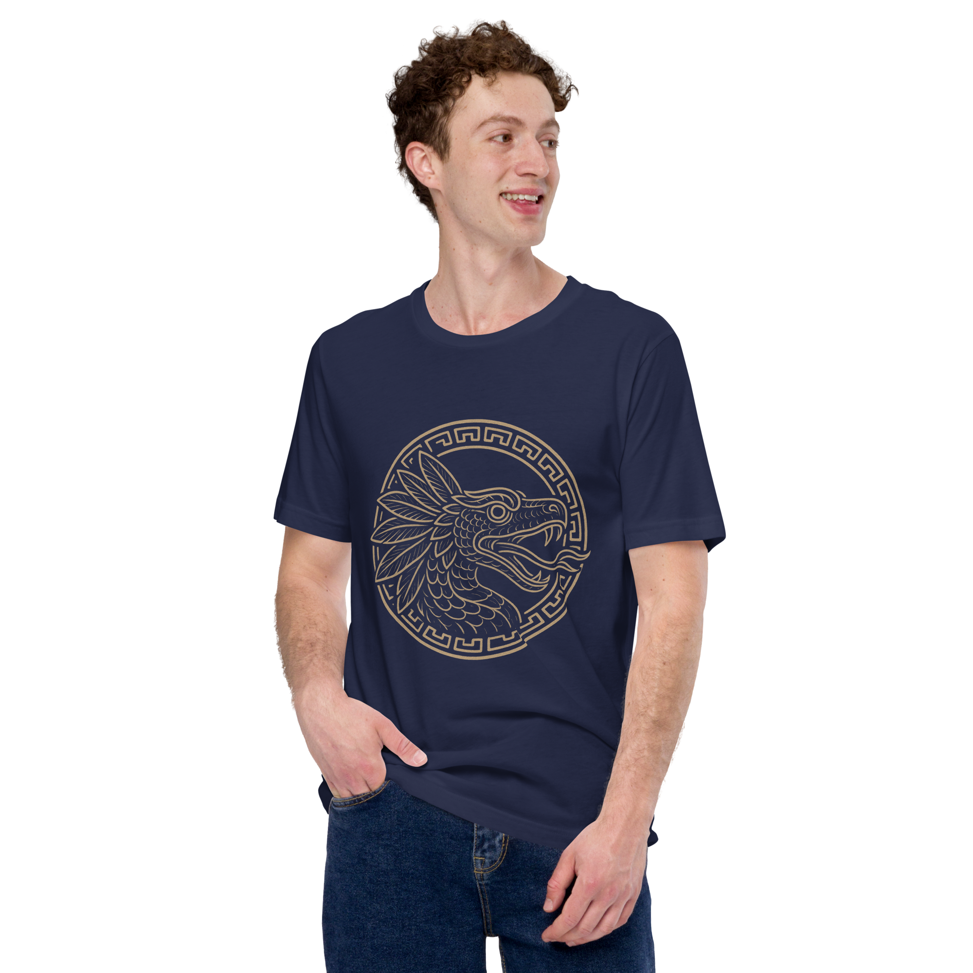 Unisex t-shirt - QUETZALCOATL