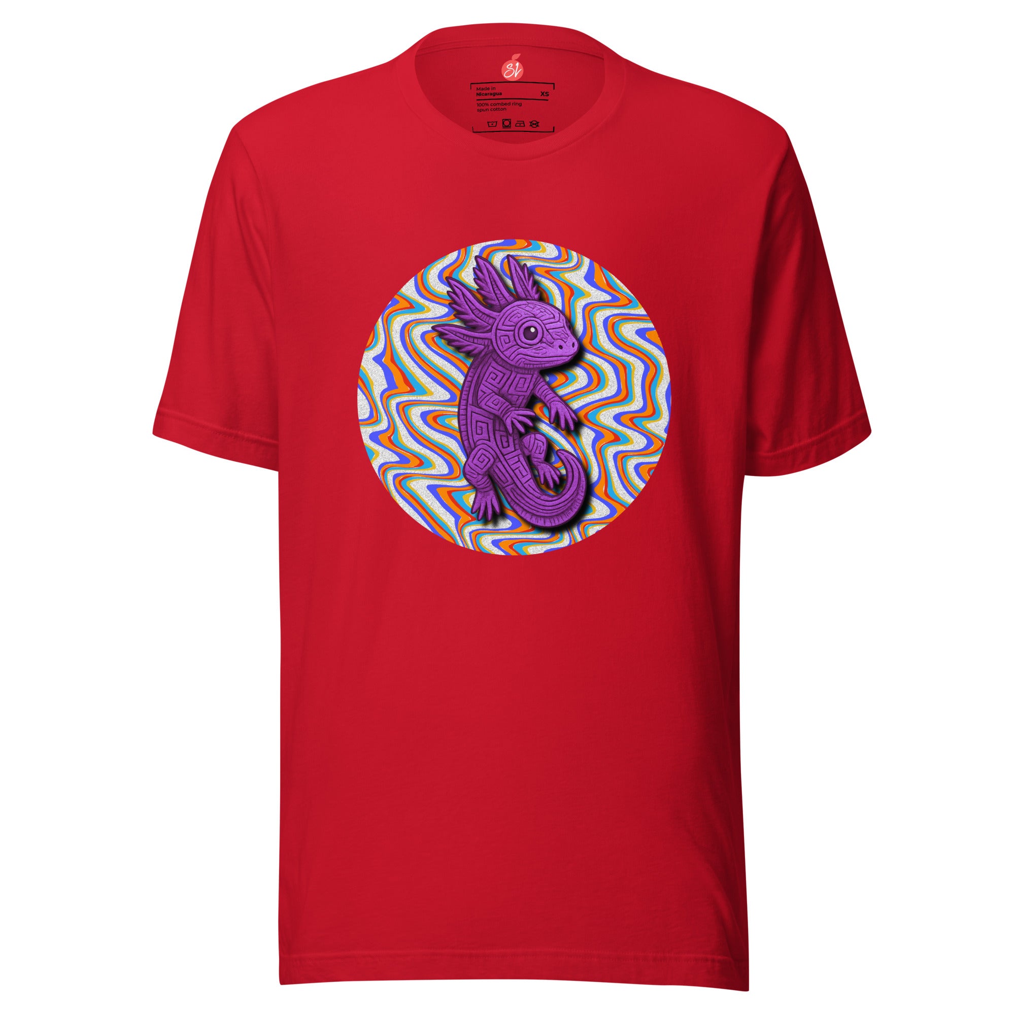 Unisex t-shirt - AXOLOTL