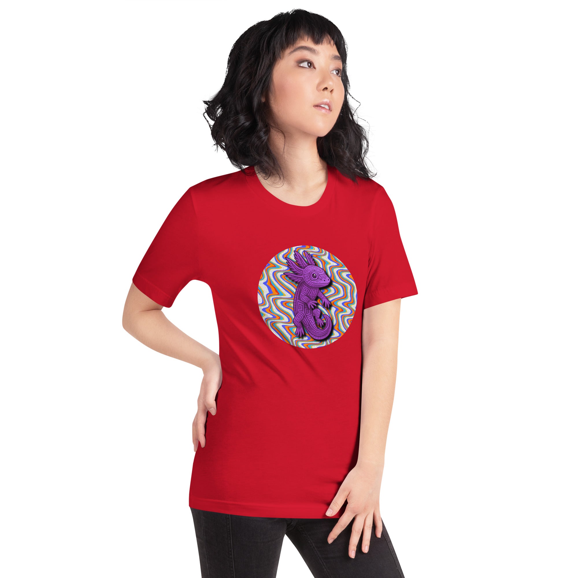 Unisex t-shirt - AXOLOTL